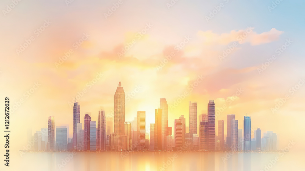 Stunning sunrise over modern city skyline, showcasing urban beauty and architectural marvels for cityscape photography enthusiasts and travelers. Stunning sunrise over modern city skyline, showcasing urban beauty and architectural marvels for cityscape photography enthusiasts and travelers.