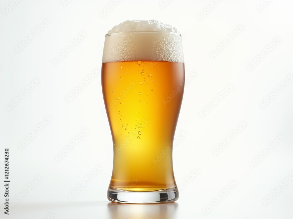 A refreshing and fizzy alcoholic beverage A refreshing and fizzy alcoholic beverage