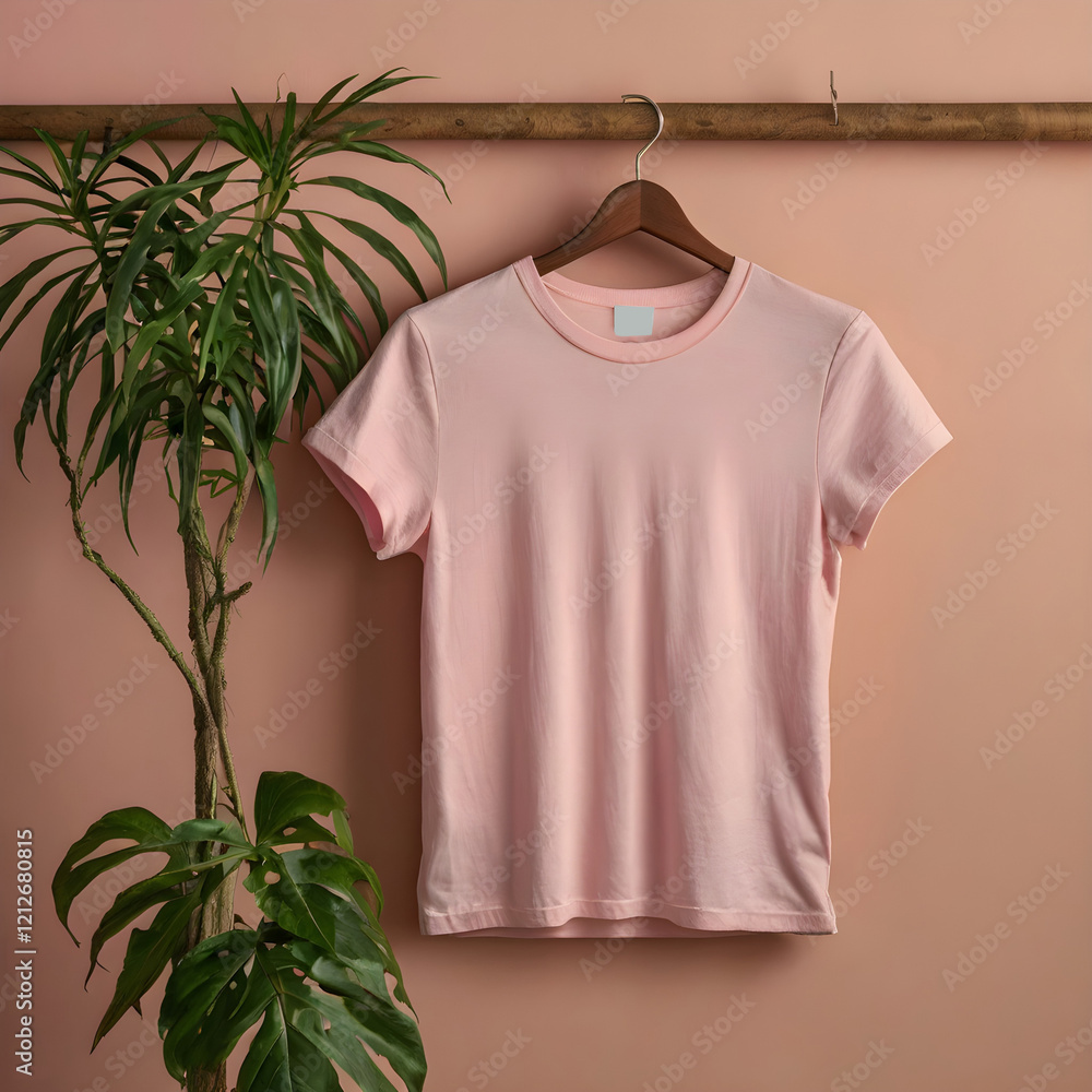 Blank t-shirt template for mockup design Blank t-shirt template for mockup design