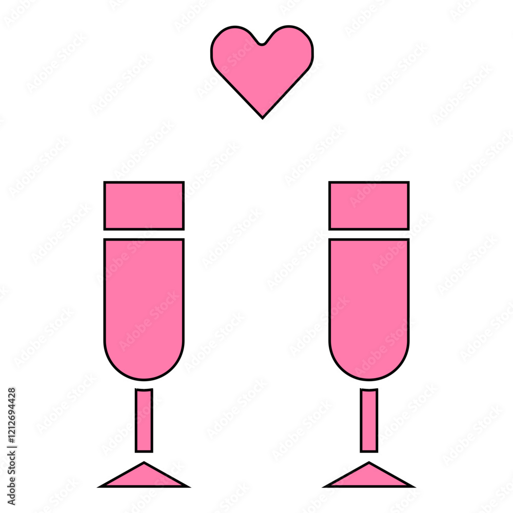 Valentine-themed icons with an elegant style and attractive details, ideal for beautifying love and affection-themed designs.
Valentine-themed icons with an elegant style and attractive details, ideal for beautifying love and affection-themed designs.