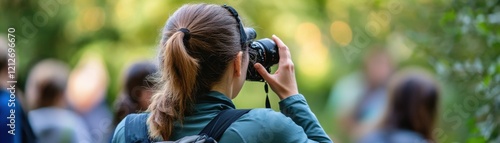 Photo walks let participants explore and document their surroundings photo