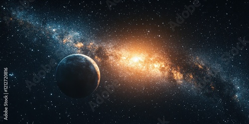 Captivating Universe Photography of Realistic Exoplanets Cosmic Depths Image Series Celestial Environments Astrophysical Concept