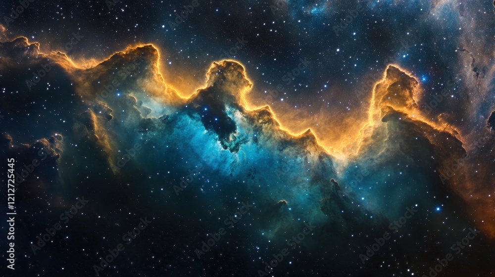 Captivating Universe Photography of Nebula Celestial Realm Abstract Imagery Cosmic Environment Immersive Viewpoint