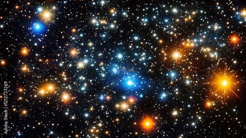 Exploring Abstract Universe Photography of Deep Space Cosmic Realm Visual Art Celestial Environment Wide-Angle View Astrophotography