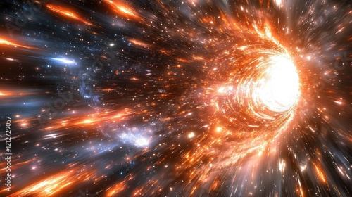 Wallpaper Mural Capturing Time Dilation Universe Photography Cosmic Phenomena Outer Space Immersive Perspective Abstract Wonders Torontodigital.ca