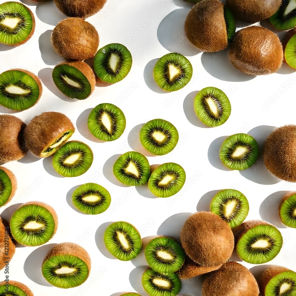 Fototapeta premium kiwi fruit isolated