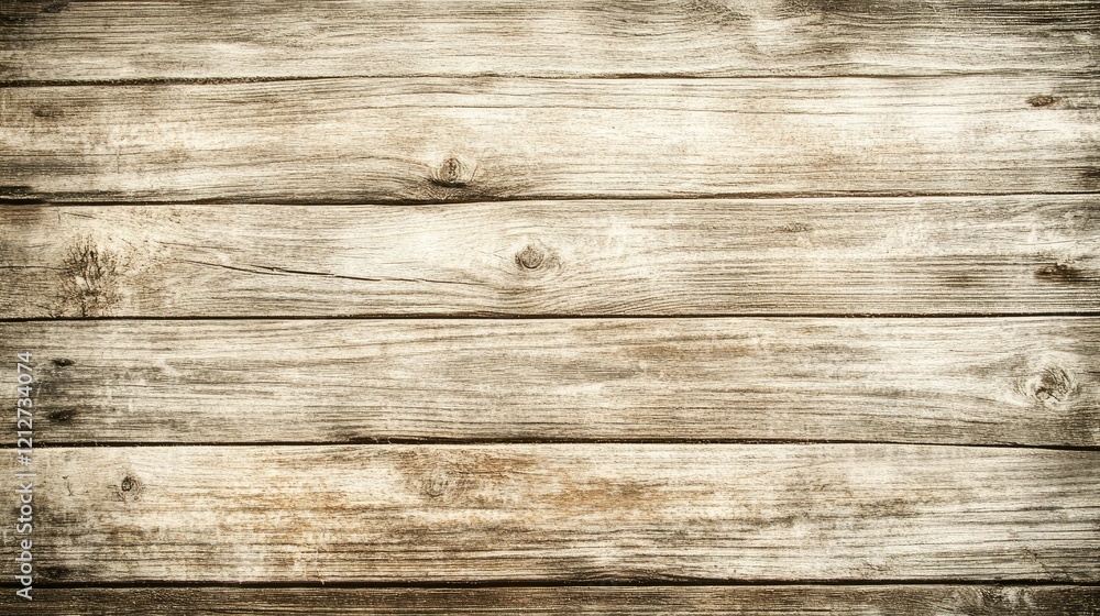 Naklejka premium Textured vintage wooden board background with rustic charm for retro-inspired designs and creative projects.