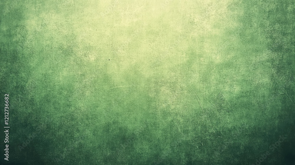 Obraz premium Textured vintage green background with a grunge effect suitable for graphic design and artistic projects.