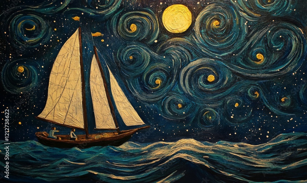 Sailing Under a Starry Sky Sailing Under a Starry Sky