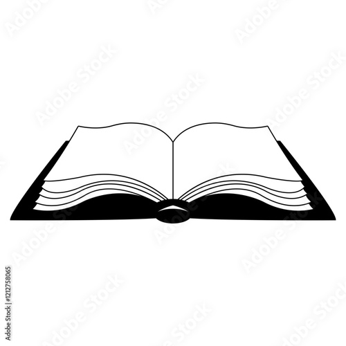 open book , book icon