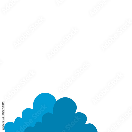 Vector Blue Clouds