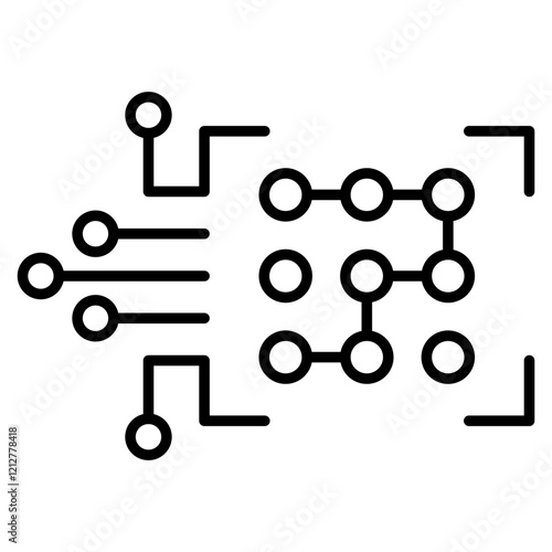 Pattern recognition icon