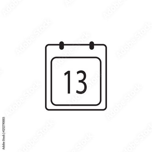date icon design template