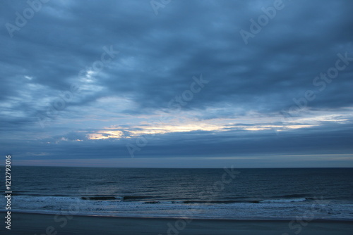 Clouds over the ocean