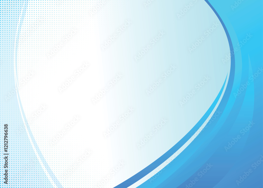 Abstract blue background with gradient shape and white space Abstract blue background with gradient shape and white space