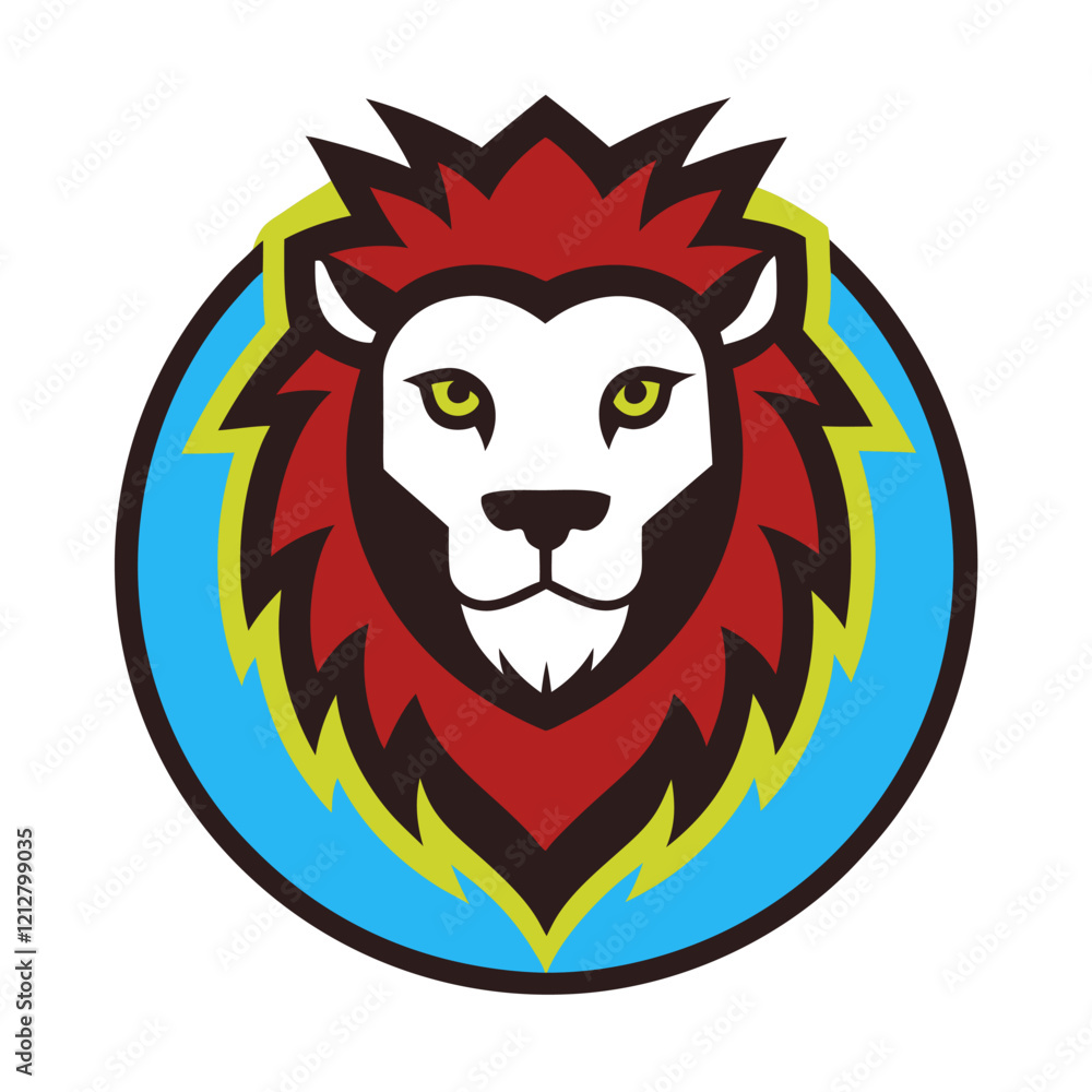 lion head illustration lion head illustration