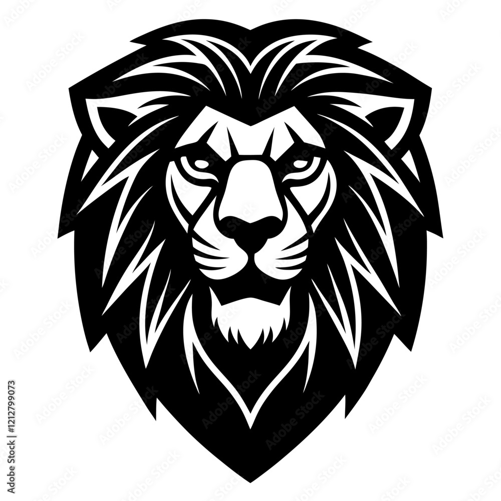 Obraz premium lion head mascot
