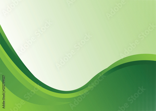 Abstract green background with white  space or vector backdrop design for creative graphics work and wallpaper for presentation slideshow