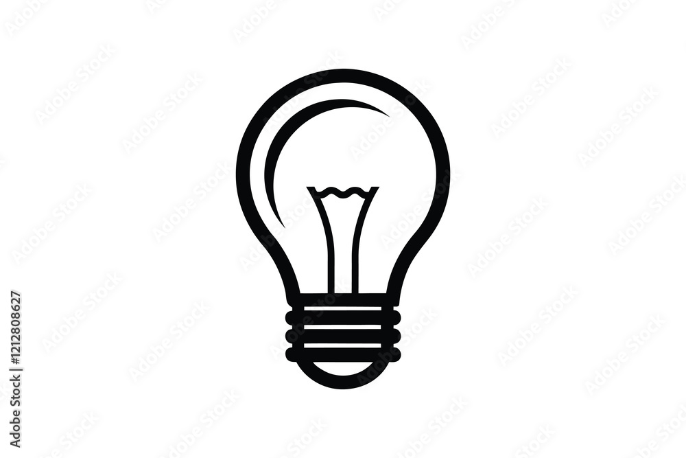Lamp silhouette, Lamp bulb icon vector art silhouette illustration design
Lamp silhouette, Lamp bulb icon vector art silhouette illustration design