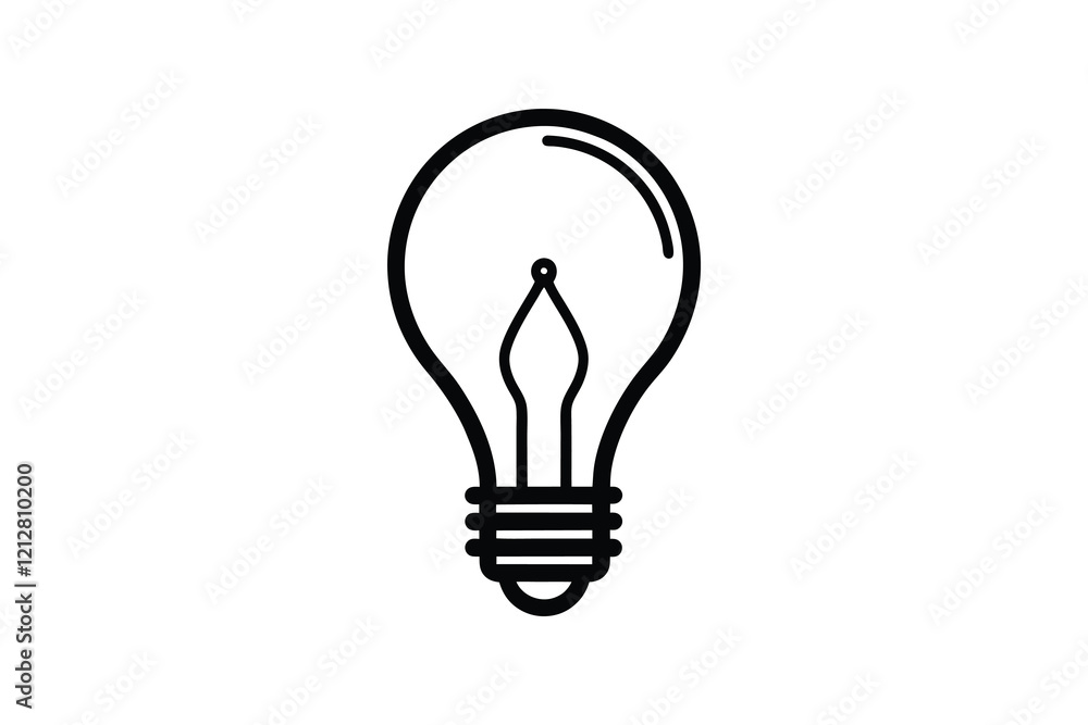 Lamp silhouette, Lamp bulb icon vector art silhouette illustration design
Lamp silhouette, Lamp bulb icon vector art silhouette illustration design