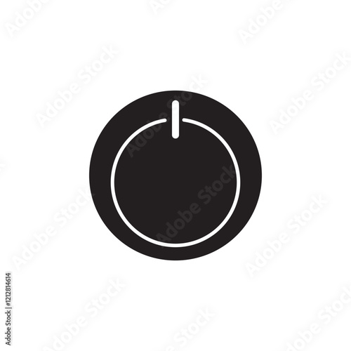 button icon of power template design