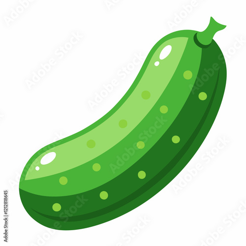 illustration of cucumber