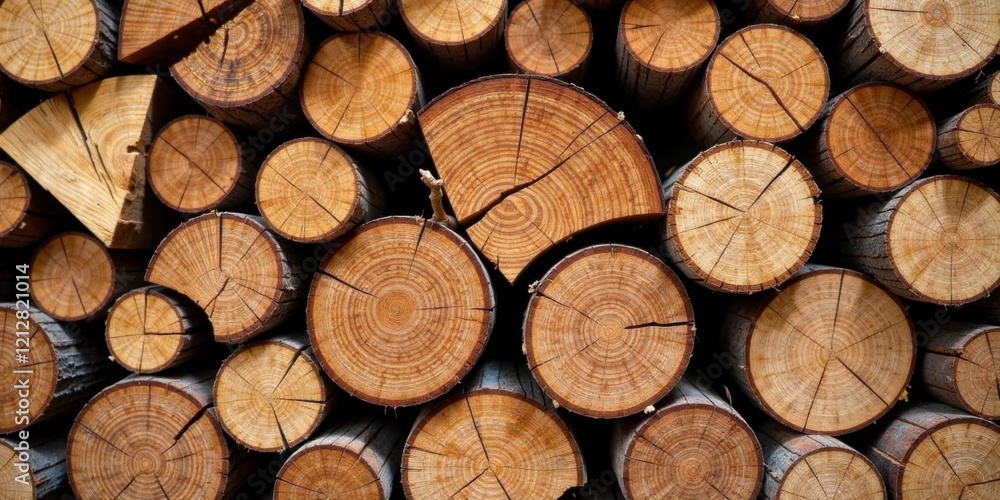 A tightly stacked arrangement of numerous round wooden logs, showcasing their concentric rings and natural textures, creating a rustic and visually appealing pattern. A tightly stacked arrangement of numerous round wooden logs, showcasing their concentric rings and natural textures, creating a rustic and visually appealing pattern.