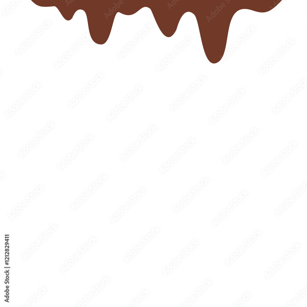 Obraz premium Melting Chocolate Background