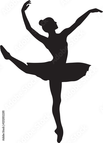 Gymnast Silhouette