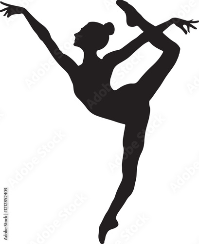 Gymnast Silhouette