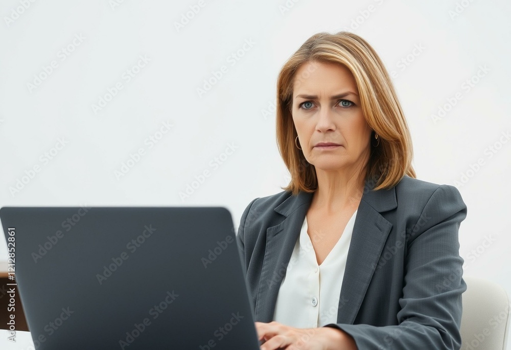 Portrait of a woman in a modern office Portrait of a woman in a modern office