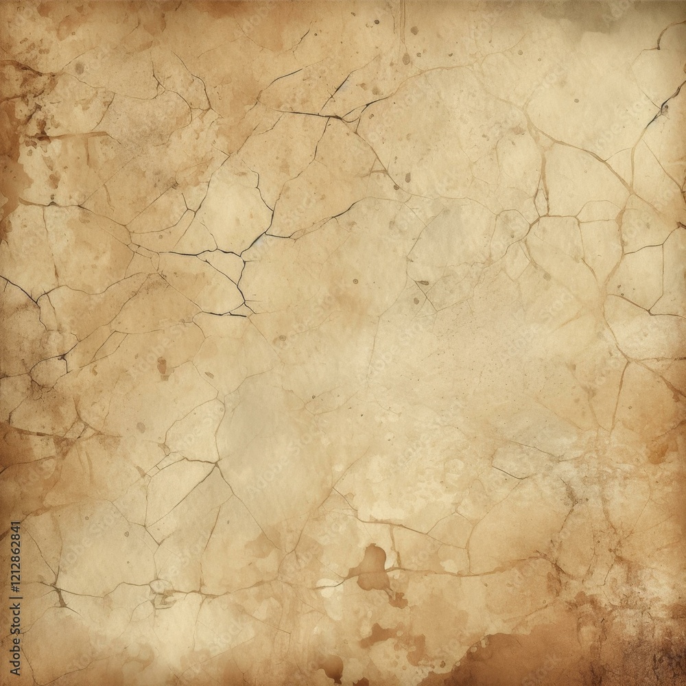 Aged Parchment Texture With Cracks And Stains Old Paper Background Abstract Vintage Effect Aged Parchment Texture With Cracks And Stains Old Paper Background Abstract Vintage Effect