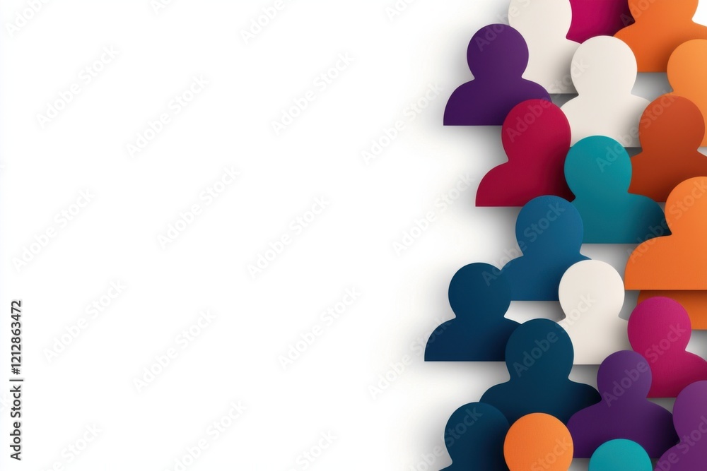 Diverse community representation digital artwork people abstract close-up unity in diversity Diverse community representation digital artwork people abstract close-up unity in diversity
