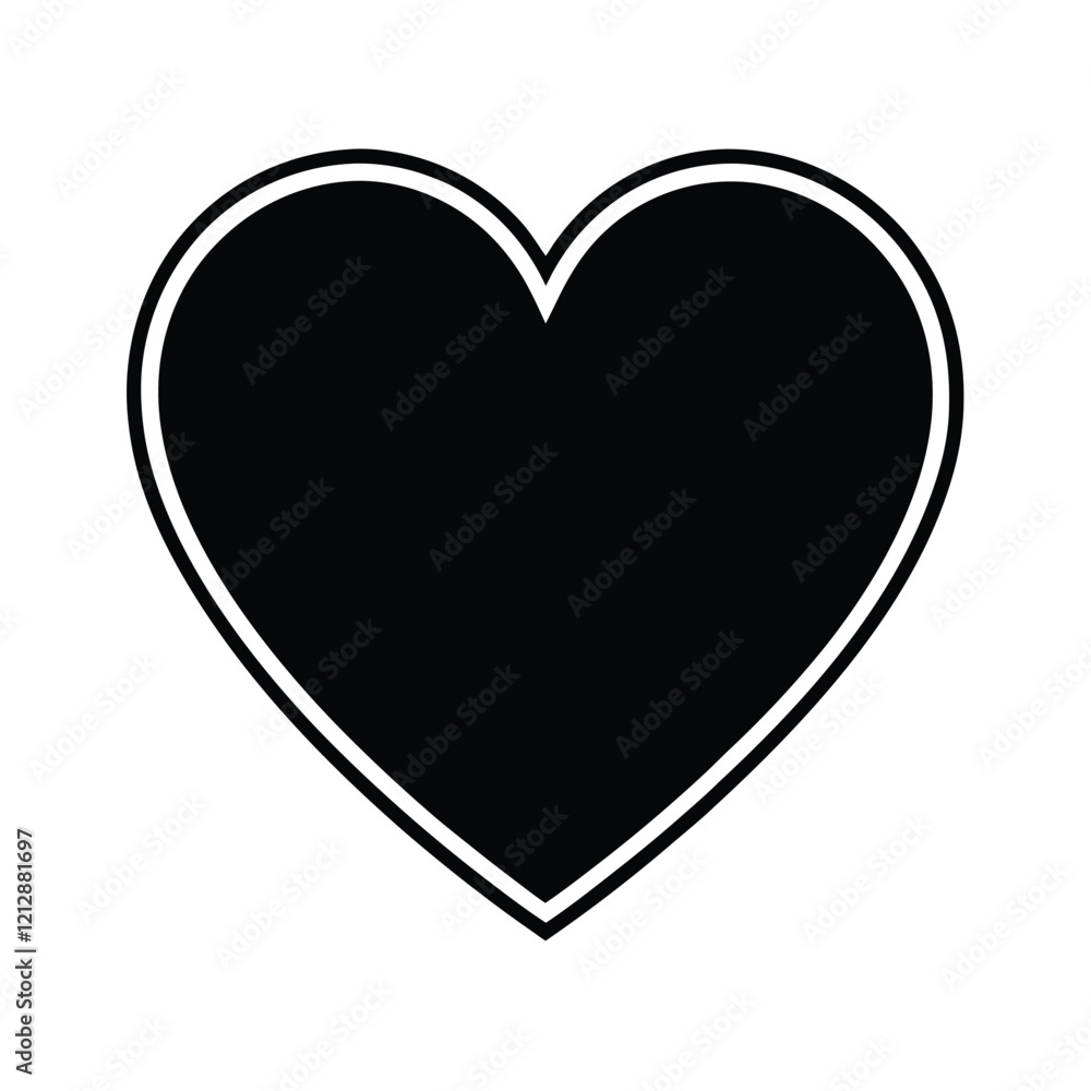 heart black heart black