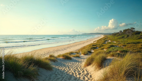  ocean barrier island landscape photo