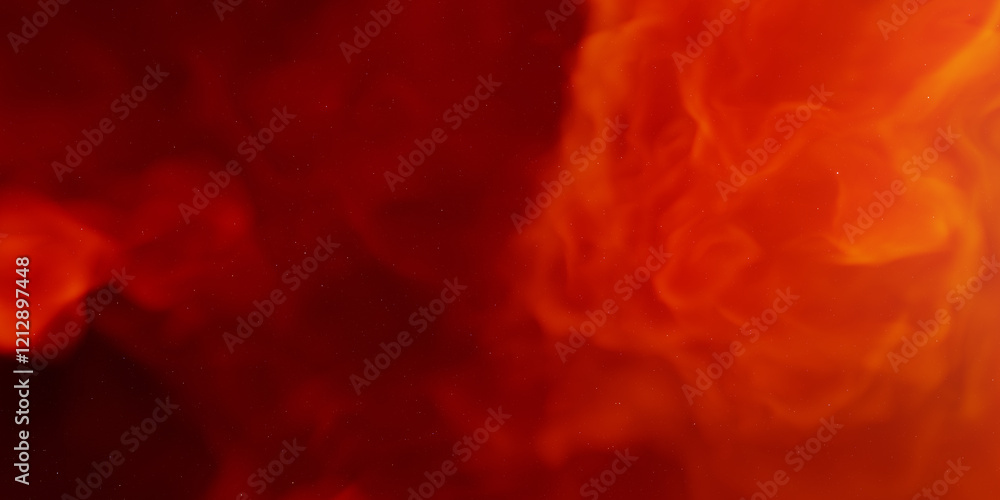 Φωτογραφία Red Yellow Nebula - A nebula is an enormous cloud of dust and gas occupying the space between stars and acting as a nursery for new stars