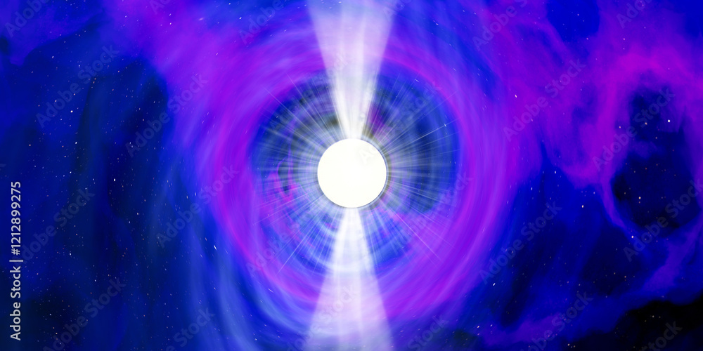 Ταπετσαρία Vela Pulsar Neutron Star - A pulsar is a highly magnetized rotating neutron star that emits beams of electromagnetic radiation out of its magnetic poles
