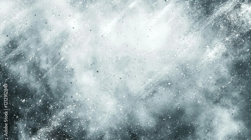 Dark stormy sky, heavy rain, lightning strikes, dramatic clouds, background/texture.