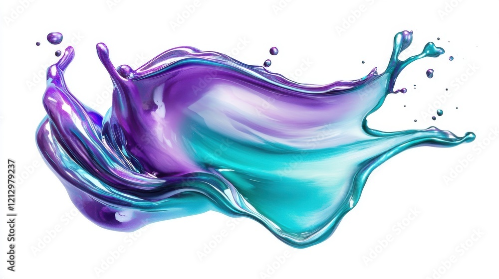 Luxurious Watercolor Splash, Isolated on White Background, Abstract Art, Vibrant Colors, Artistic Perspective Luxurious Watercolor Splash, Isolated on White Background, Abstract Art, Vibrant Colors, Artistic Perspective