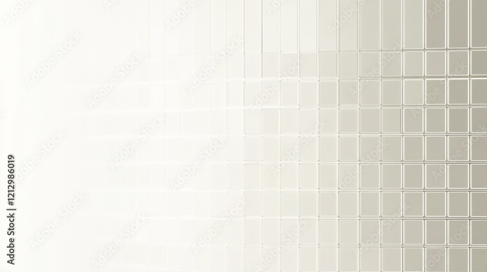 Abstract Grid Pattern of Light Gray Squares Abstract Grid Pattern of Light Gray Squares