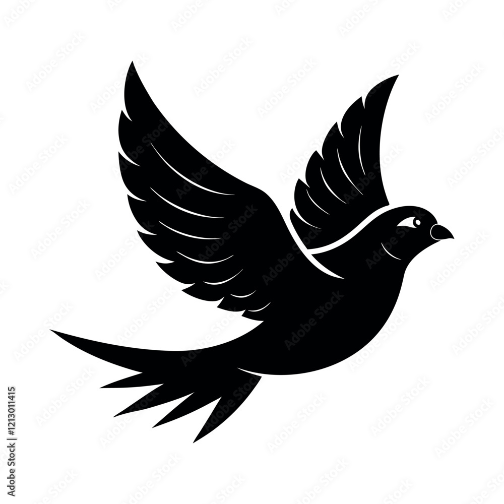 Fototapeta premium dove of peace vector illustration