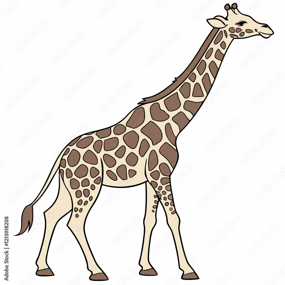 Obraz premium giraffe illustration