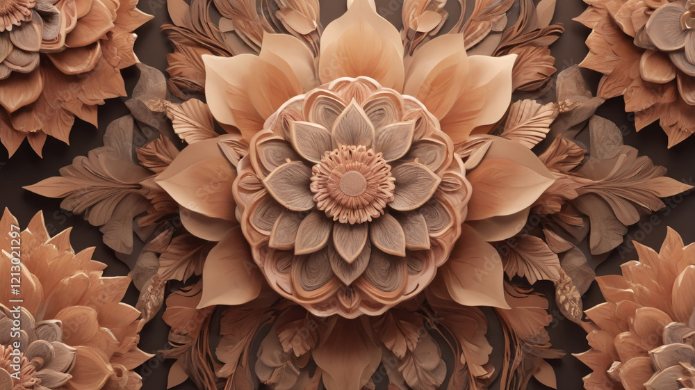 Boho Floral Mandalas Boho Floral Mandalas