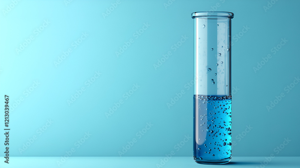 Minimalist isolated test tube icon for study labs Minimalist isolated test tube icon for study labs