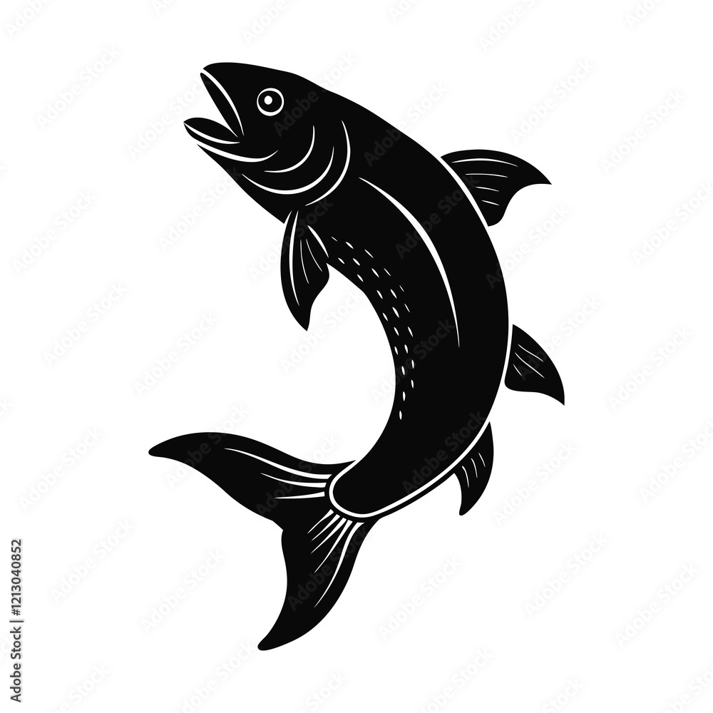 Obraz premium fish illustration illustration art