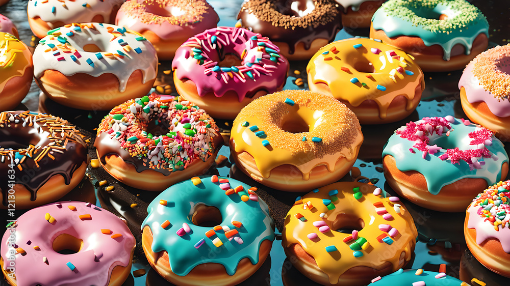 Bright donuts Bright donuts