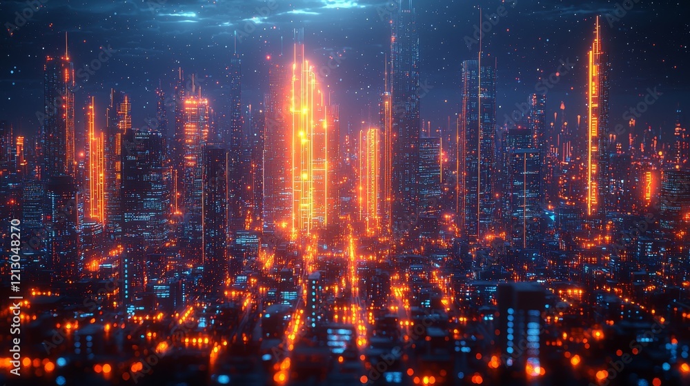 Futuristic technology, combined with geospacial data, drives advanced mapping into a visionary future Futuristic technology, combined with geospacial data, drives advanced mapping into a visionary future