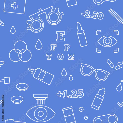 Eyesight examination pattern
