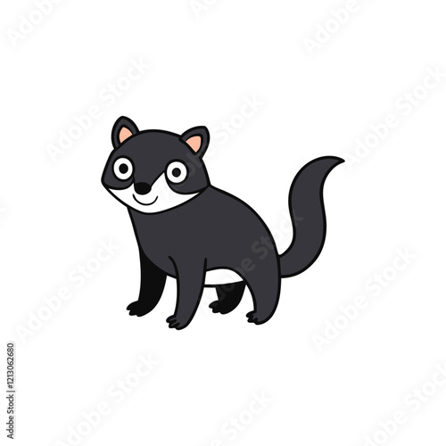 Binturong Cartoon vector