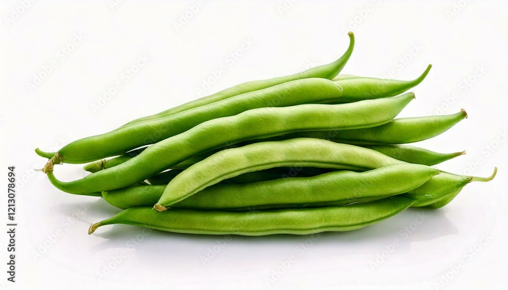 fresh beans on white background 3 fresh beans on white background 3